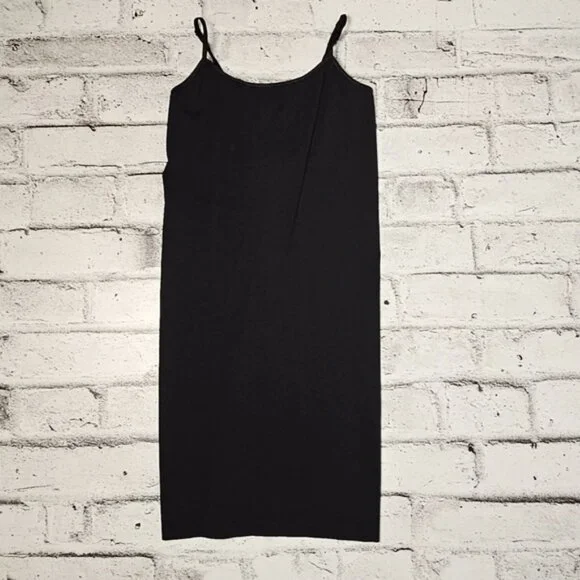 BCBG Women's Black Long Cami Tank Top - Picture 3 of 4